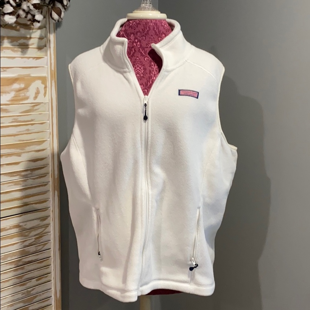 Creme vest